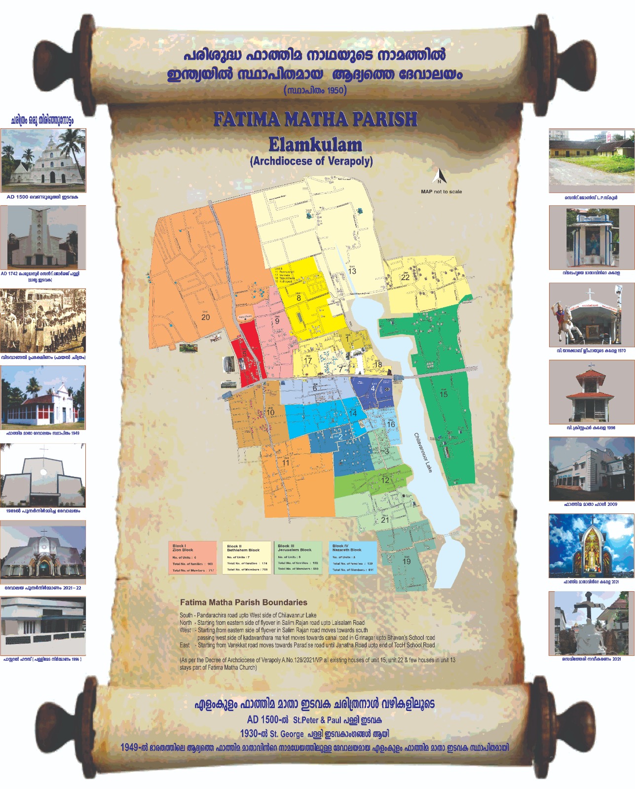 Fatima Matha Church Elamkulam History